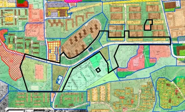 Sida 5 (13) Planmosaik med planområdet markerat Kommunala beslut i övrigt Markanvisning Exploateringsnämnden beslutade i oktober 2016 att anvisa mark för bostadsbebyggelse inom planområdet till