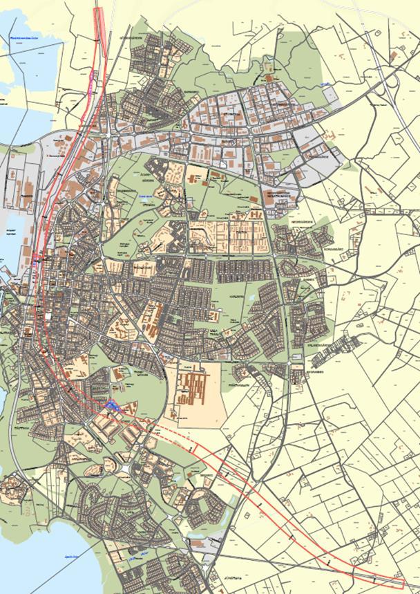 Bakgrund Utbyggnaden av järnvägen genom Varberg är en del i utbyggnaden av hela Västkustbanan mellan Göteborg och Lund.