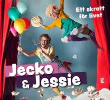 Familjeföreställningar i Kulturum Jecko & Jessie Ett skratt för livet Lördag 23 februari klockan 15.