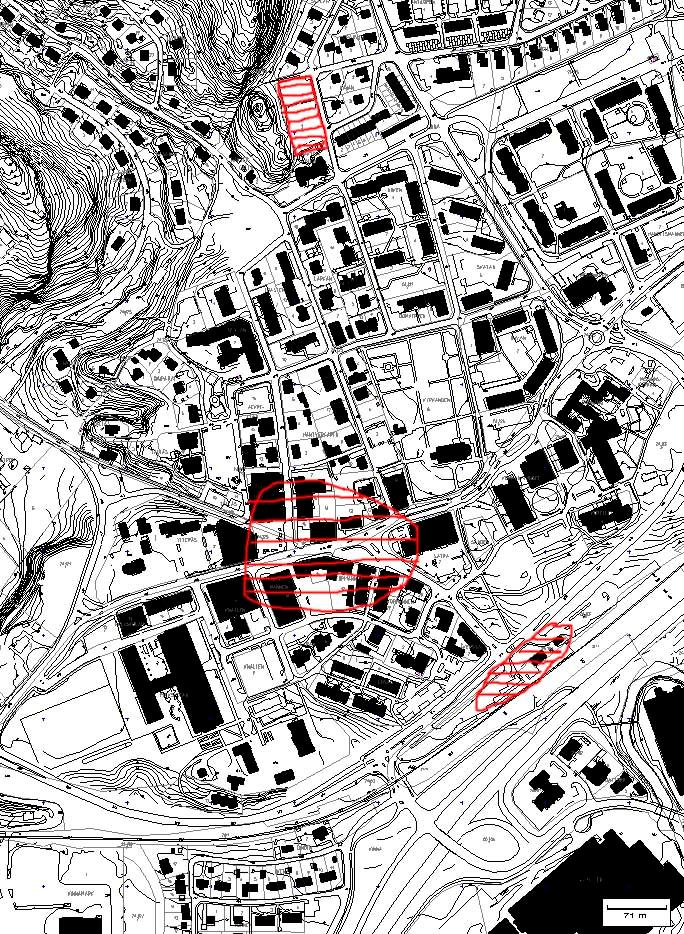 Planens syfte och huvuddrag Planen ger möjlighet att bygga förskola på den tomten där Olof Markusgården tidigare låg.