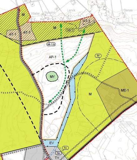 1-11 5.7 Delgeneralplan För området finns befintlig delgeneralplan (Delgeneralplan, Ytter- och Övermalax 18.5.2017).