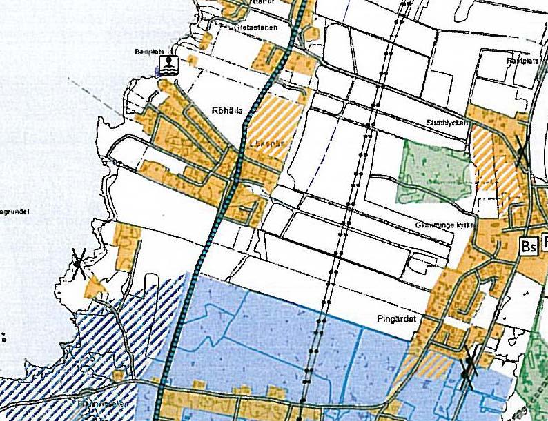 Detaljplan för vägar inom Röhälla Lökenäs, Mörbylånga 4 Sista delen av vägen österut från fastigheten Brostorp 47:1 vid Stubblyckan Glömminge Backe mot Lv 136 är samfälld mark, Brostorp S:1. Bil.