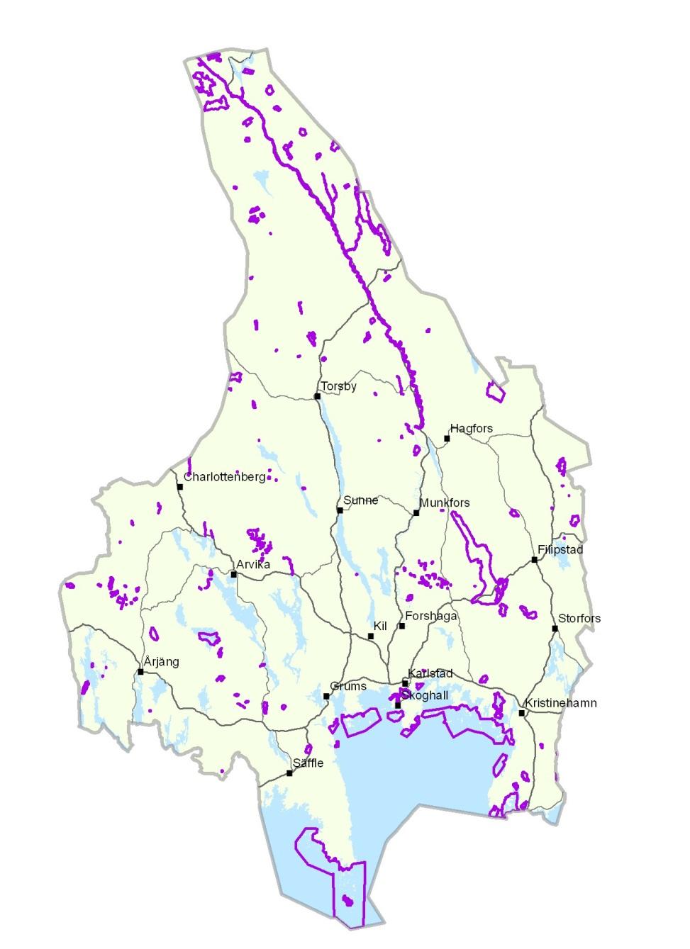Utöver skydd av värdefull natur för den biologiska mångfalden utgör de värmländska naturreservaten även en betydande resurs för friluftsliv och besöksnäring.