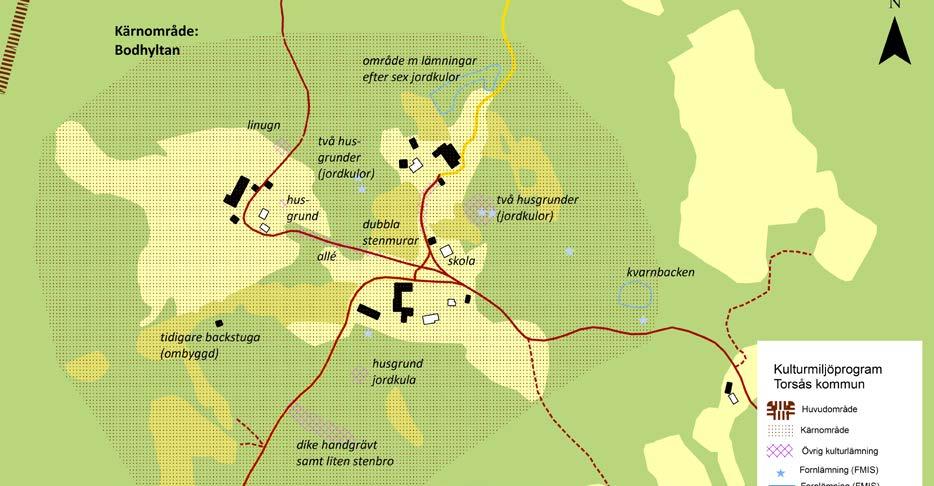 2 Kärnområdet bör i huvudsak betraktas som ett kulturhistoriskt särskilt värdefullt bebyggelseområde enligt Planoch bygglagen (PBL 8 kap 13 ).