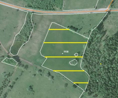 Medelplana Götene kommun Block 64973591930 1,8 ha 2014-2017: Grödkod 50. Vall på åker. Har inte gödslats eller plöjts på ca 15 år före 2014, men domineras av vallarter.