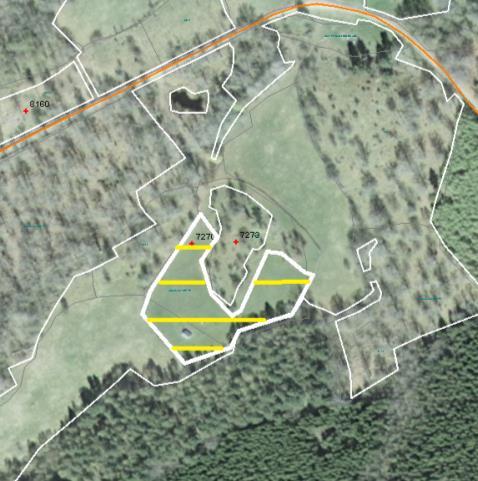 Ranahult 7270 Vara kommun Liten del av block 64463427270 0,4 ha 2014-2017: Grödkod 53. Slåtterängsstöd för särskilda värden. Naturreservat.