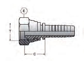 Hydraulslang Presskopplingar Standard 4021 1000 Pressnippel Rak, lnv-g, Pressad mutter Pressnippel Rak Invändig G-gänga. 60 kona. Pressad / rullad mutter.