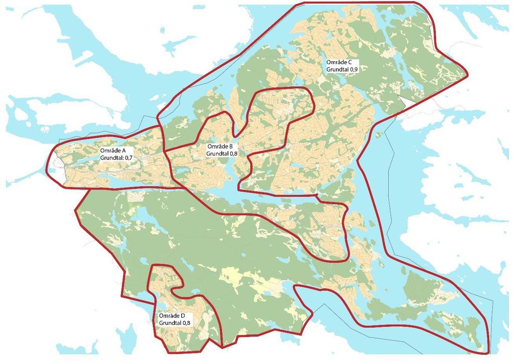 1.2 PARKERINGSNORM Vid beräkning av framtida parkeringsbehov har Nacka kommuns rekommenderade parkeringstal används (Rekommenderade parkeringstal för bostäder i Nacka, 2016).