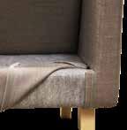 BRIDGE fåtölj/soffa Med en ren, okomplicerad design samt