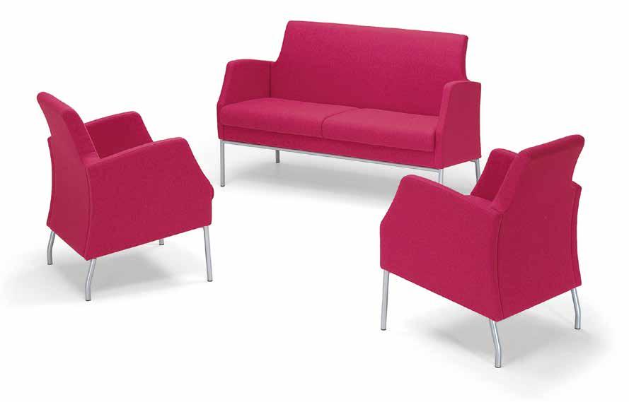RHAPSODY fåtölj/soffa En sittmöbel i trendig retrodesign.
