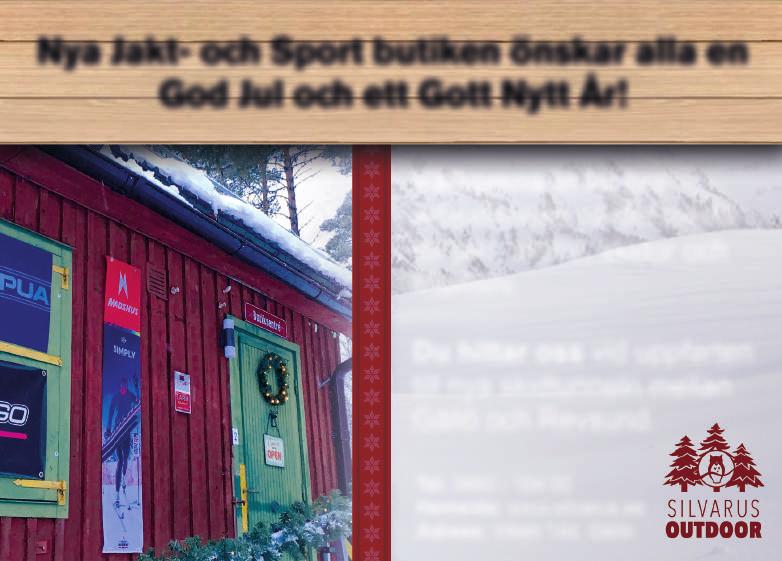 Nya Jakt- och Sport butiken önskar