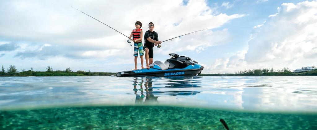 24 Familjenöje GTX 155 Teleskopisk LinQ-dragstång S. 28 Wakeboard-fäste S.