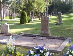 KULTURHISTORISKT VÄRDEFULLA GRAVVÅRDAR BOMHUS KYRKOGÅRD BILAGA 1 Kvarter: Serie1:b Gravnr: 43