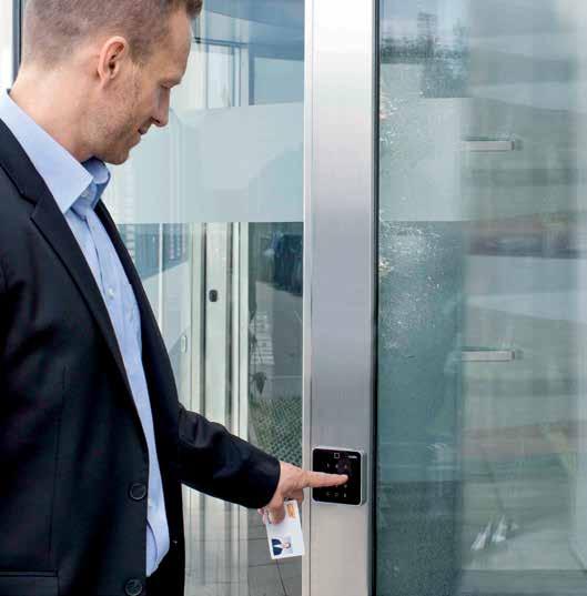 Elektroniska låssystem Elektroniska låsanläggningar är modulära, utbyggbara, trådlösa