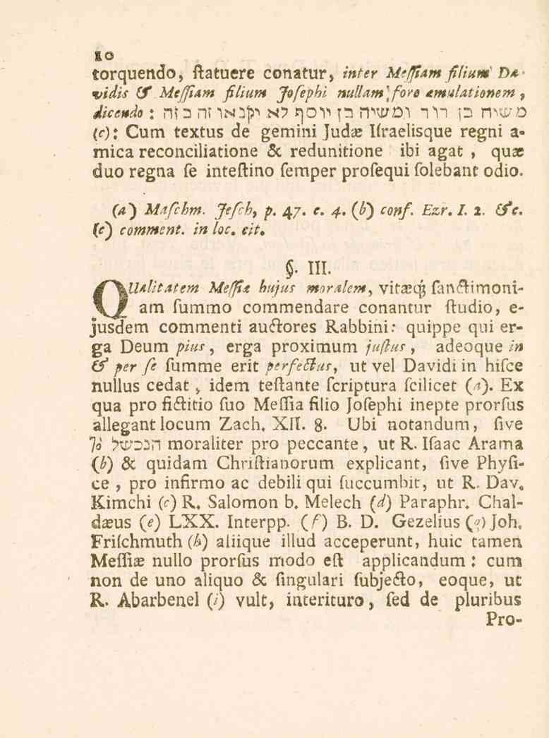 KV torquendo, ftatuere conatur, intet Mtfftam M^»'O>. mdis _s Meffiam filium A»/e/>ö7 nullam\fore <?»._</^s7s»s», iicendo : isl "1> Id..^^ _>l? FjOYi si N^O.