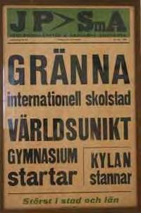 Ordförande blev landshövdingen i Jönköping Allan Nordenstam och vice ordförande den legendariske direktören för Facit, Gunnar Ericsson.