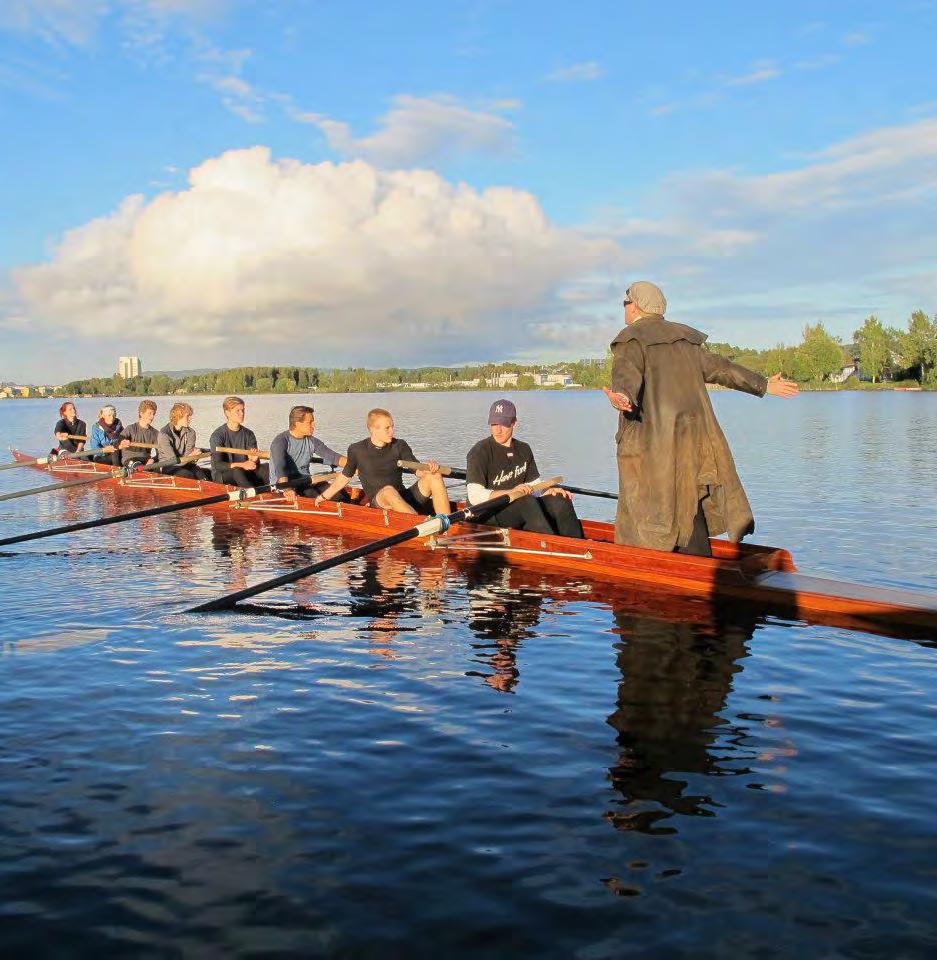 Grennaskolans rowing team har vunnit stora framgångar både i utbytena, i nationella och internationella tävlingar.