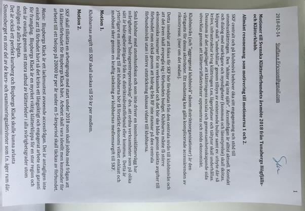 Motion 1och