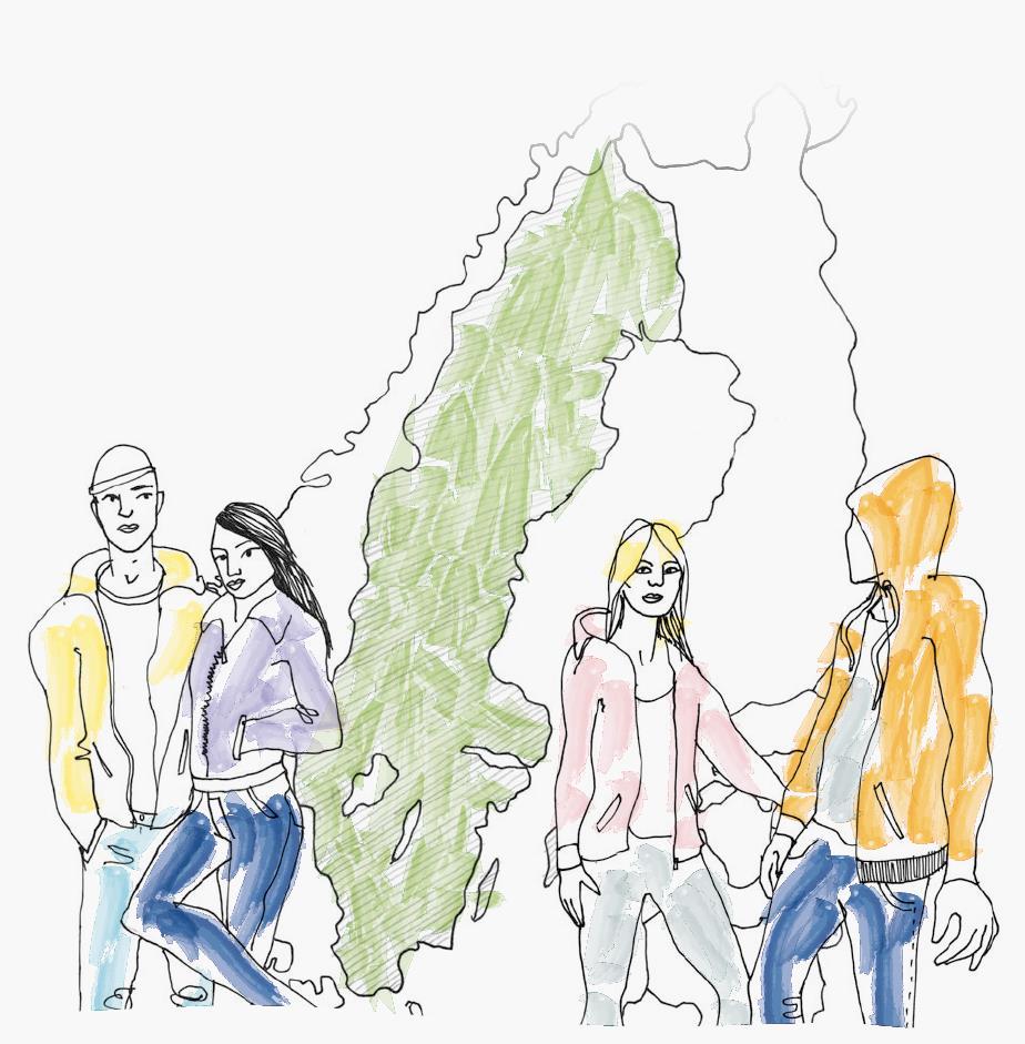 Plug In i siffror. ESF-satsning för att motverka studieavbrott från gymnasiet 2012-2017. Ungdomar 15-24 år.