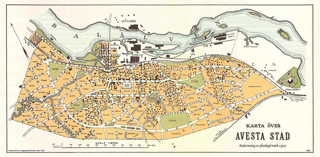 4. EN STAD SOM KÄNNER SINA RÖTTER Många Avestabor som valde Älvstaden som den bästa visionen för stadskärnan motiverade valet med att det är här Avesta har sina rötter och att de historiska