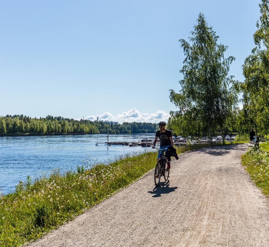 2. EN STAD VID ÄLVEN Både webbdialogen och visionsdialogen visar att Avestaborna vill att staden ska komma närmare älven.