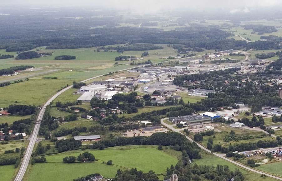 Landskapskaraktärer 3. Vårgårda tätortsbebyggelse - Industribyggnader och verksamhet nära E20 - Småskalig bebyggelse och miljö i centrum 4.