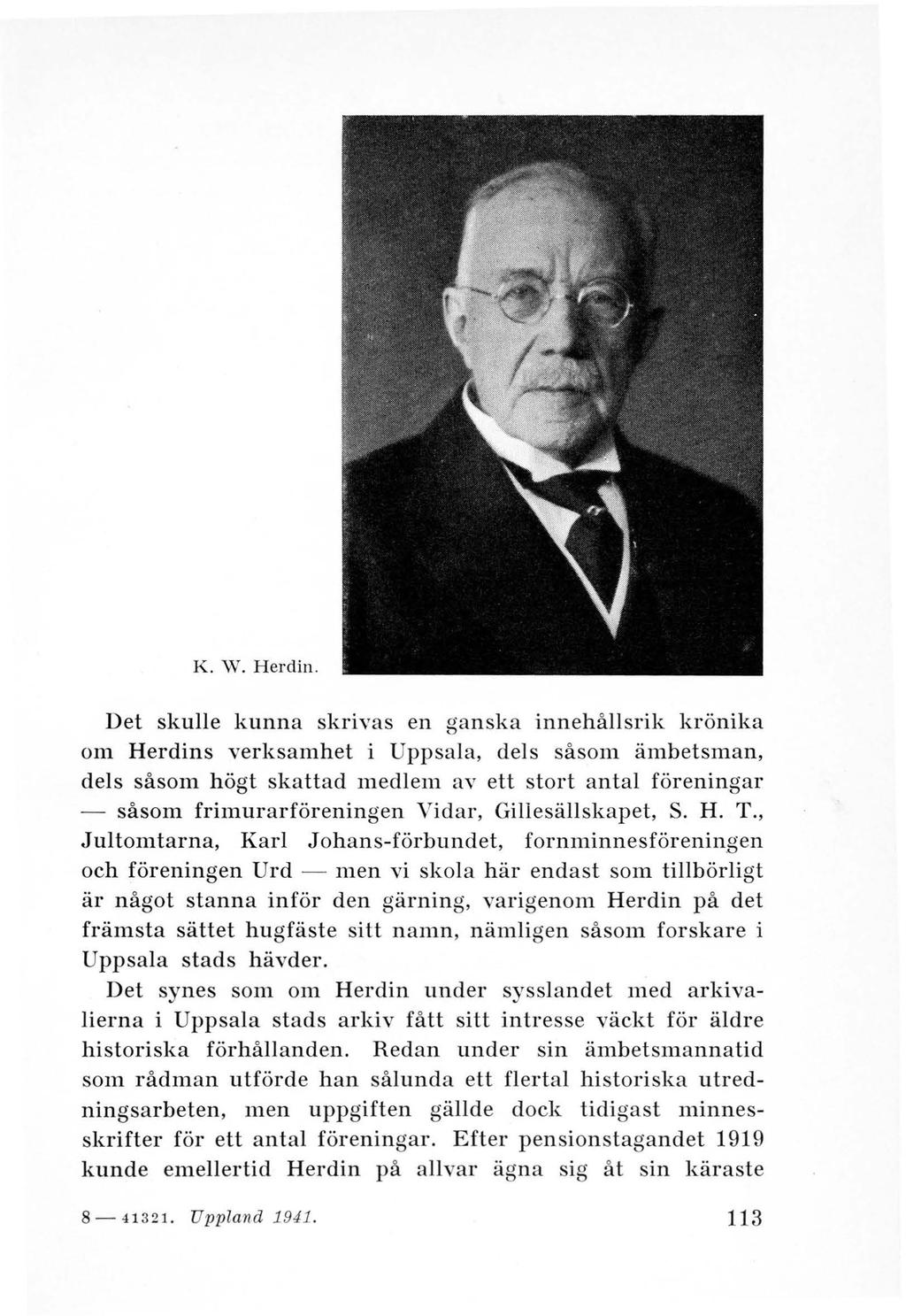 K. W. Herdin.