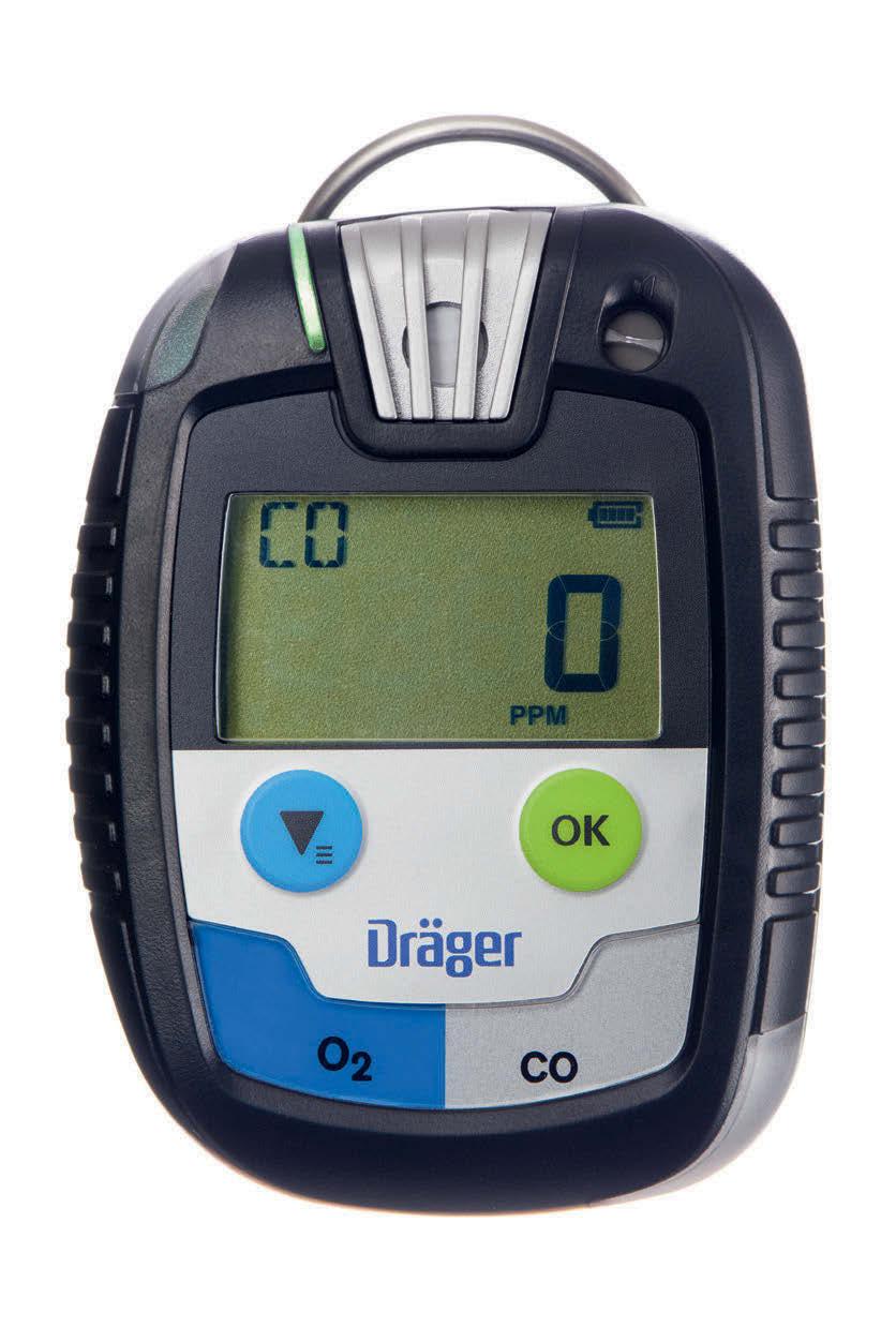 Dräger Pac 8500 Engasmätare Dräger Pac 8500 engasdetektor är ett tillförlitligt och exakt instrument även under de tuffaste förhållanden.