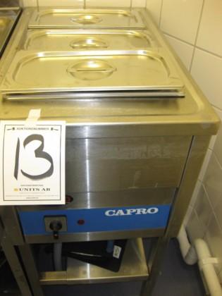 Värmebad för 3 kantiner Capro mått ca