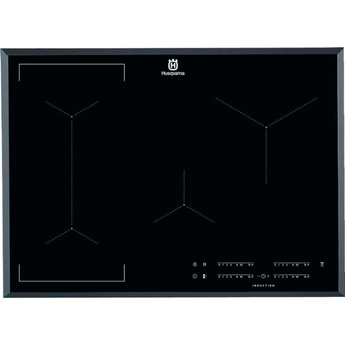 Inbyggnadshäll QHI8556P Information Maxisensezoner 4*21cm Boosterfunktion Bridgefunktion Stop+ Go funktion OptiHeat Säkerhet: Automatisk avstängning Barnlås Funktionslås Enkel installation med