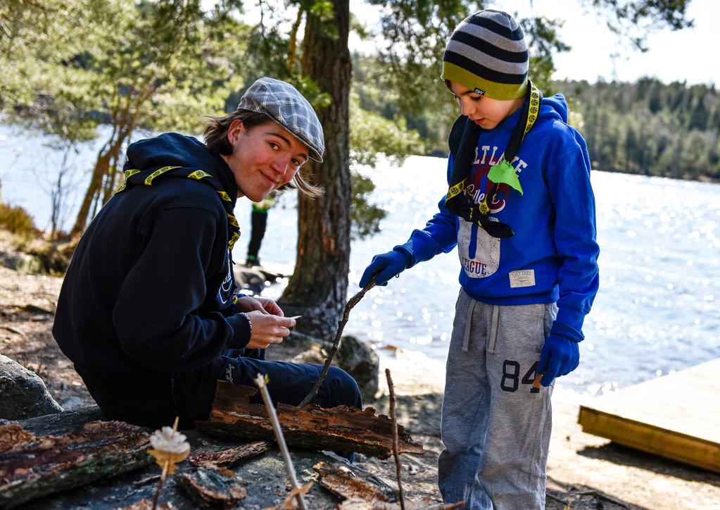 4 ÖVNINGAR: SCOUTLAGEN ÄR GRUNDEN FÖREBILDER MOTIVERAR OSS!