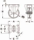 30 125 33 157 80 12 497970 6 M12 x 28 80 40 108 100 16 497971 6 M12 x 28 100 40 127 120 14 497972 6 M12 x 28 125 44 155 120 12 Fast platta SR5602 / SR5661 / SR5774