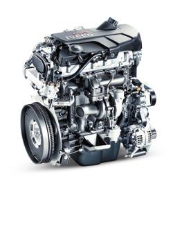 SCR-teknik: modeller med 2,3 liters F1A-motor och 3,0 liters F1C-motor är utrustade med efterbehandlingssystem med Selective Catalytic Reduction.