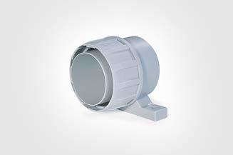 3.3 Kabelskyddssystem Kabelspiral Kopplingar för FlexiGuard spiralförstärkt PVC slang FG-UH rak koppling, IP54 Rakt svivelfäste. Uppfyller IP54 med FlexiGuard FG slangar.