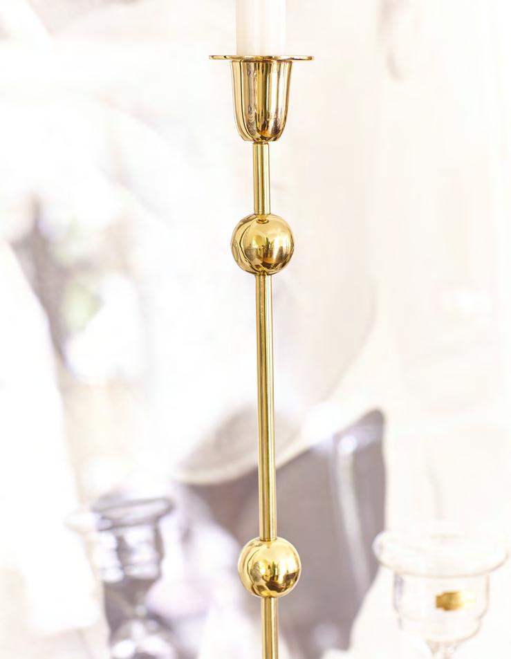 JULIETTE CANDLE HOLDER En exklusiv ljusstake
