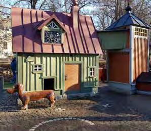 Från delområde 1 kommer man ut i det centrala