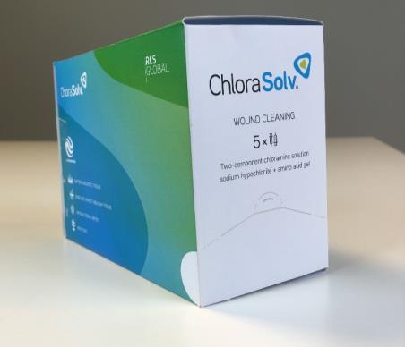 CE- märkning/ kvalitet (ISO 9001; 13485)» Teknisk fil uppgraderas till högre klassning för produkten ChloraSolv.» FDA processen är pågående för produkten Chlorasolv.