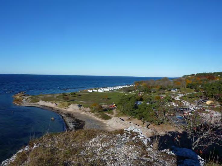 Störningar Campingplatsen är lokaliserad till ett område, som är påverkat av flygtrafikbuller. Stora delar av området ligger inom ekvivalentnivån 55 db(a) och maximalnivån 70 db(a).
