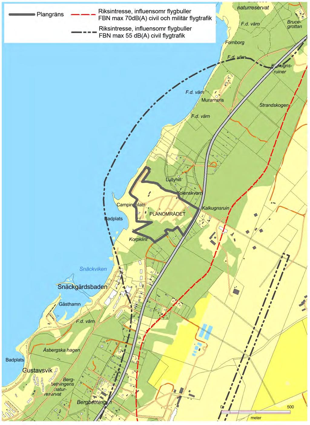 Region Gotland PLANBESKRIVNING BN 2011/2683 Visby Snäckgärdet 1:28 m fl (Snäck camping) 2016-09-21, rev 2017-01-25 Teknisk försörjning Dagvatten Vatten och avlopp El och tele Flygbullerpåverkat