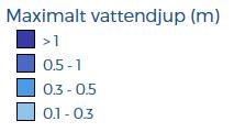 Finns det ingen möjlighet för dagvattnet att rinna ut ur lågpunkten, kanske på grund av barriärer som vägar eller bebyggelse, blir lågpunkten ett så kallat instängt område.