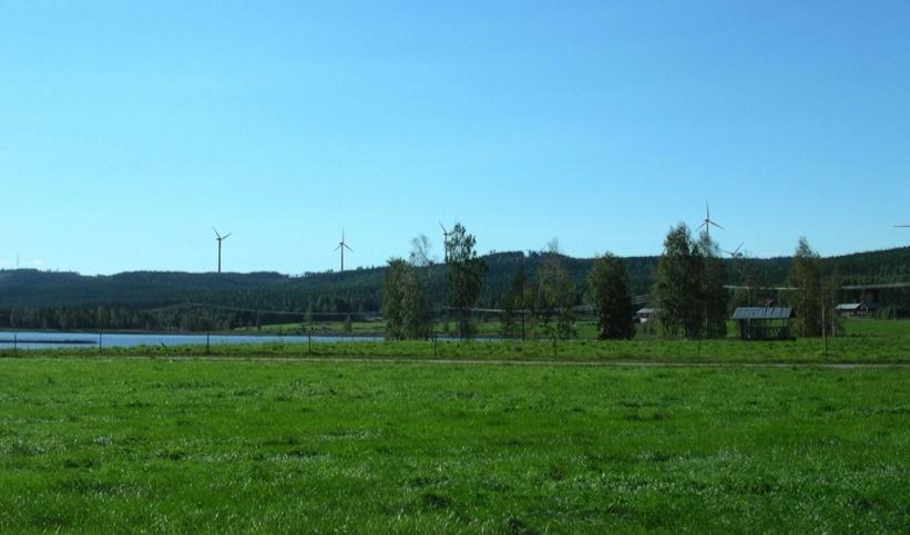 PROJEKTBESKRIVNING TÖNSEN 5/6 Friluftsliv Inga riksintressen för friluftsliv finns i eller omkring vindkraftsområdet.