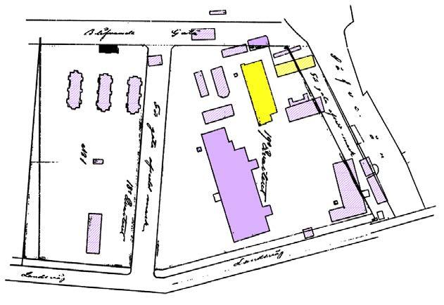 Gamlestadens Fabriker År 1850-1881 År 1881-1903 Arbetarbostäder i trä.