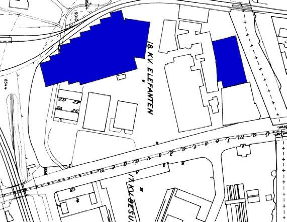 Gamlestadens Fabriker År 1944-1959 År 2011 Väveri, lager och garage Beredningsverk.