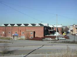 Gamlestadens Fabriker B27 Väveri, lager och garage 1947 Uppfördes som fabriksbyggnad. Byggnaden expanderade 1952 söderut med en ny väveridel (egentligen B29).