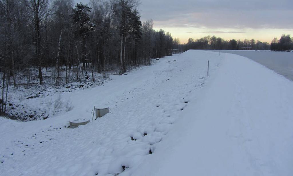 Planeringsunderlag för Helge å Mindre dammanläggning i Helge å. Foto: Fredrik Ulinder Underlag för samordnad beredskapsplanering för dammhaveri har tagits fram för Helge å.