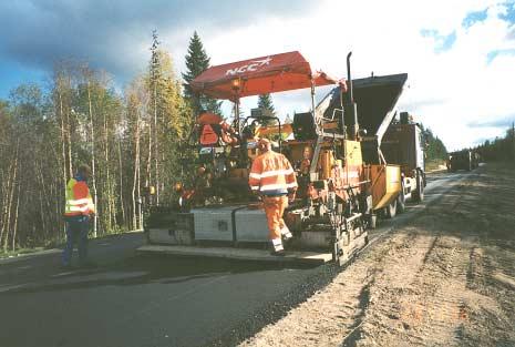 Väg 97, Vuollerim - Jokkmokk Objektet ligger på riksväg 97 i höjd med Vuollerim (ca 8 mil norr om Boden) och bestod av en halvvarm återvinning.