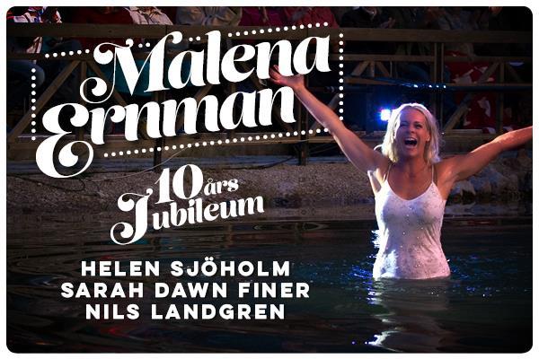 DALHALLA 8-9 JULI I nio år har Malena Ernman genomfört storslagna sommarkonserter i det anrika kalkbrottet utanför Rättvik och 2018 blir inget undantag Malena besöker Dalhalla för tionde året i rad.