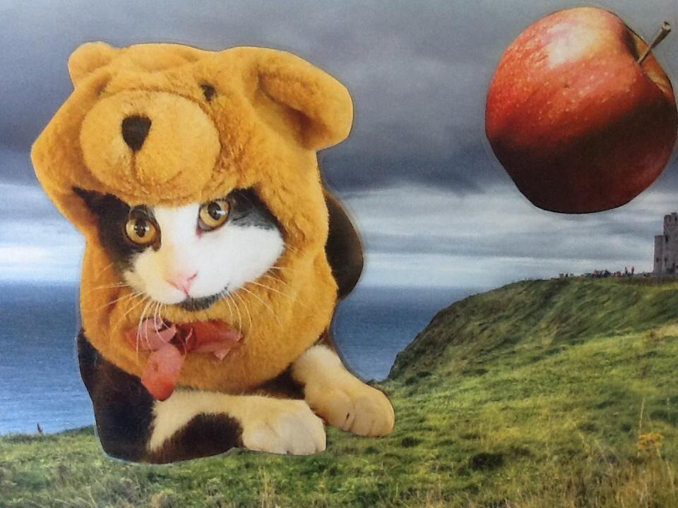 Superhjälten Äpple- Kattis kommer med äpplen till alla