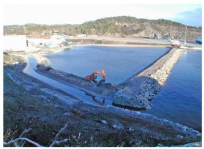 Genomförda saneringsprojekt i Norge (i urval) Kongsgårdbukta, Kristiansand (2006) Förorenat från tidigare