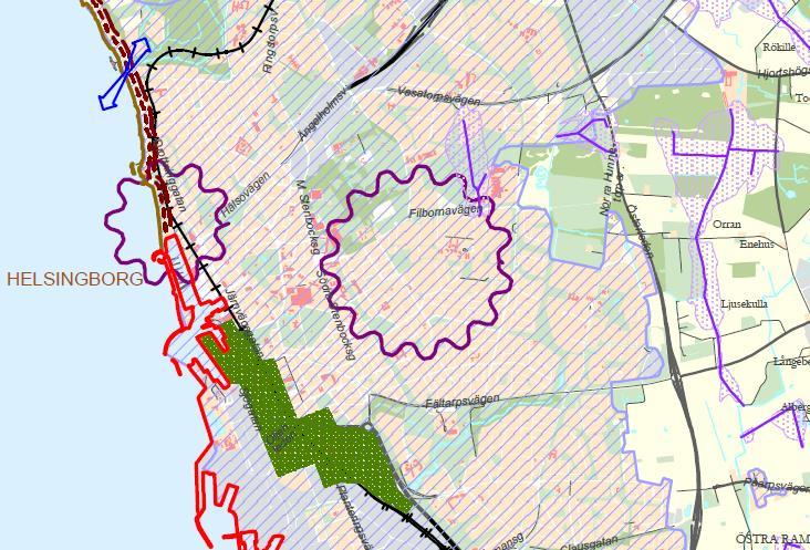 Strategi-/åtgärdskarta Översvämningsrisker VA-översyn, Hydrologisk modellsimulering Översyn av dikningsföretag